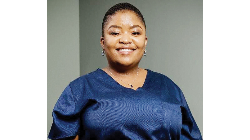 Podiatrist (Foot and Lower limb Practitioner) Dr Temantimandze Kunene. 